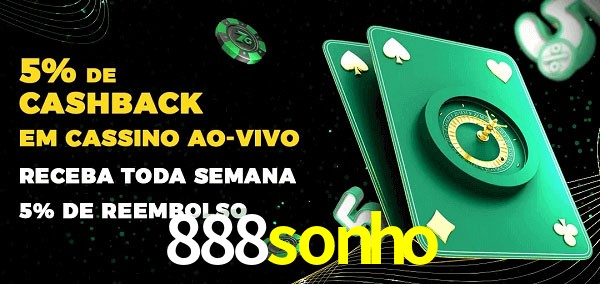 Promoções do cassino ao Vivo 888sonho